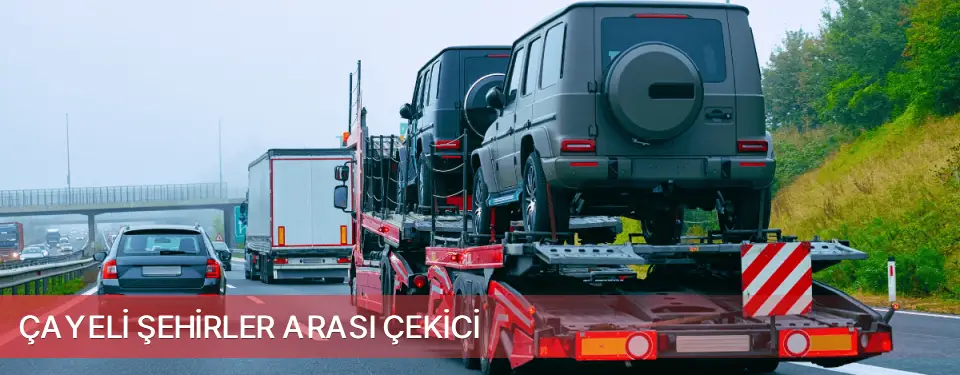 Çayeli İlçemi Şehirler Arası Çekici